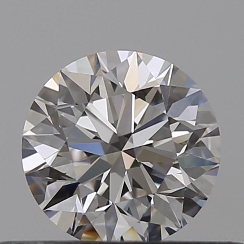 0.4 Carat Round Natural Diamond with  Cut Diamond in 14KT  view 1

