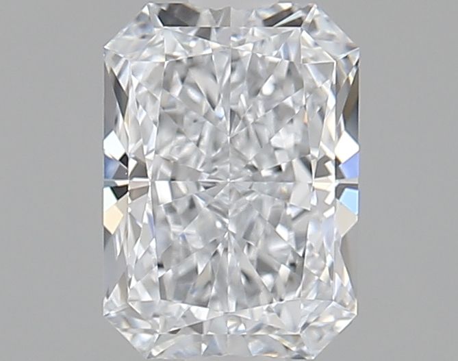 1.01 Carat Radiant Lab Diamond with  Cut Diamond in 14KT  view 1
