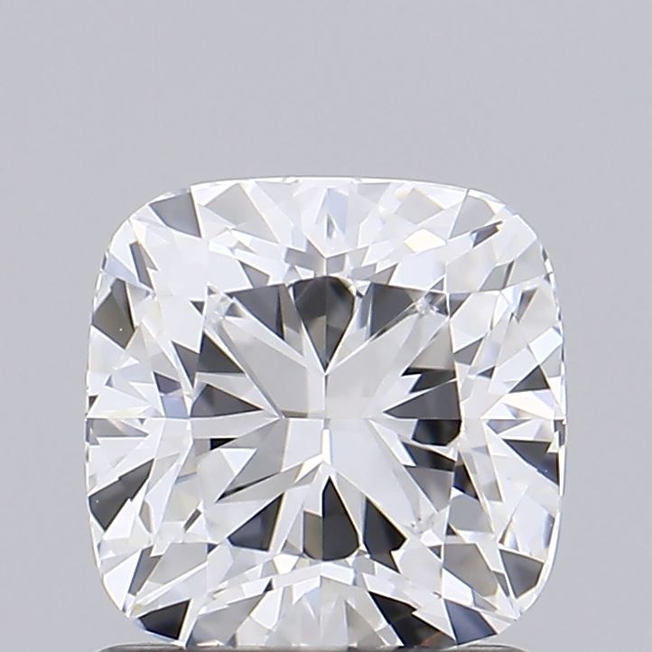 1.02 Carat Cushion Lab Diamond with  Cut Diamond in 14KT  view 1
