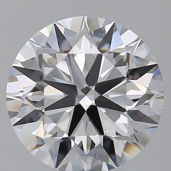 2.0 Carat Round Lab Diamond with  Cut Diamond in 14KT  view 1
