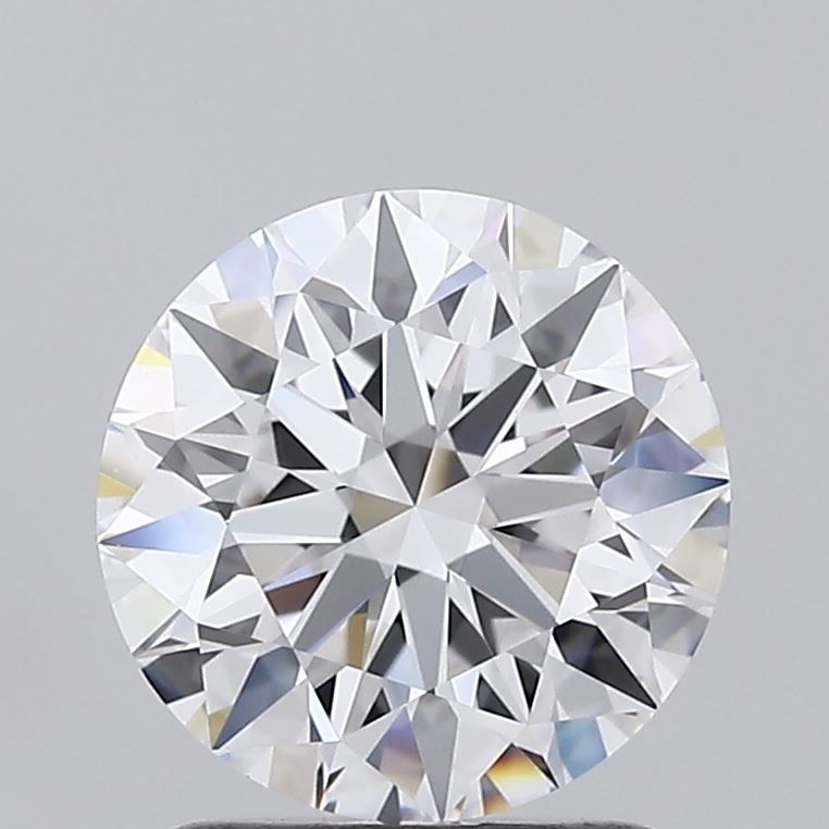 1.63 Carat Round Lab Diamond with  Cut Diamond in 14KT  view 1
