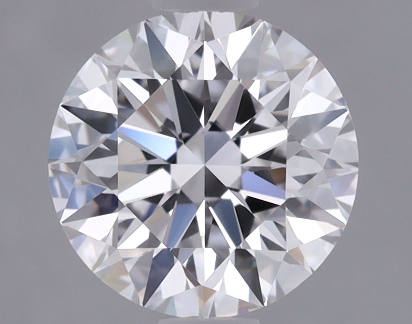 1.0 Carat Round Lab Diamond with  Cut Diamond in 14KT  view 1
