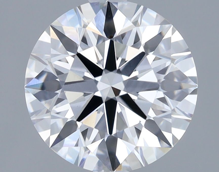 1.75 Carat Round Lab Diamond with  Cut Diamond in 14KT  view 1

