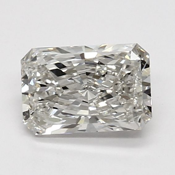 1.03 Carat Radiant Lab Diamond with  Cut Diamond in 14KT  view 1
