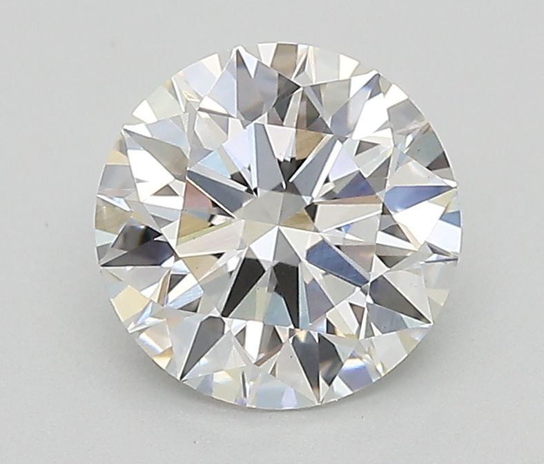 1.04 Carat Round Lab Diamond with  Cut Diamond in 14KT  view 1
