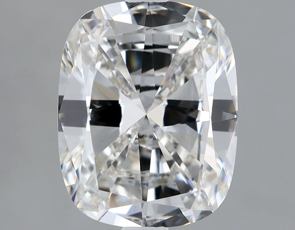 2.01 Carat Cushion Lab Diamond with  Cut Diamond in 14KT  view 1
