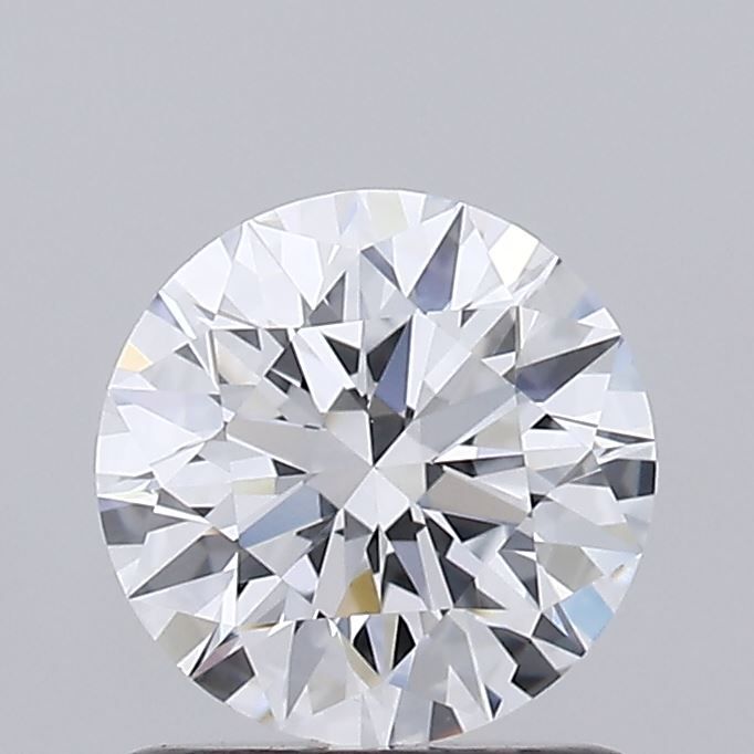 1.04 Carat Round Lab Diamond with  Cut Diamond in 14KT  view 1

