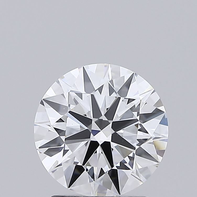 1.7 Carat Round Lab Diamond with  Cut Diamond in 14KT  view 1
