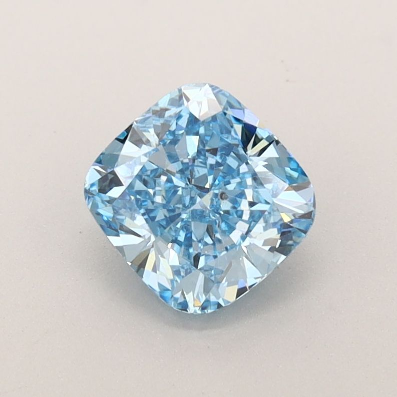 1.01 Carat Cushion Lab Diamond with  Cut Diamond in 14KT  view 1
