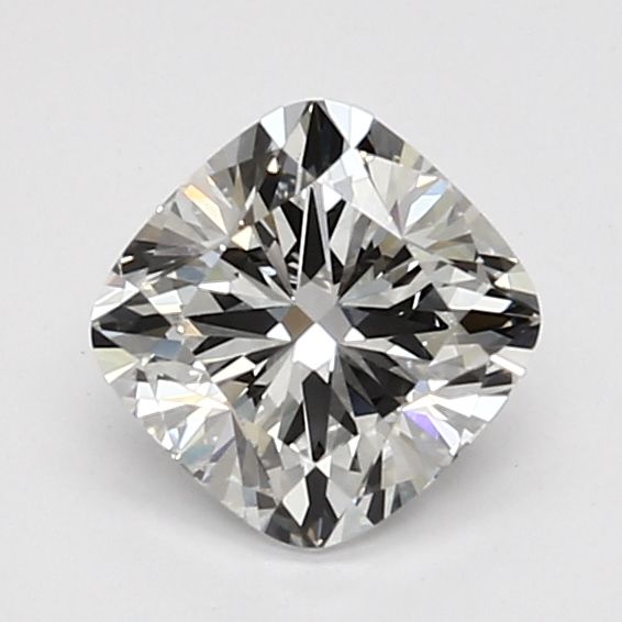 1.19 Carat Cushion Lab Diamond with  Cut Diamond in 14KT  view 1
