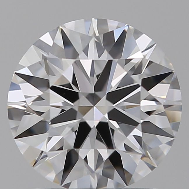 1.41 Carat Round Lab Diamond with  Cut Diamond in 14KT  view 1

