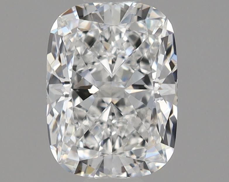 1.56 Carat Cushion Lab Diamond with  Cut Diamond in 14KT  view 1
