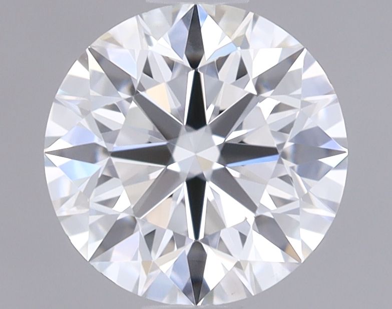 0.74 Carat Round Lab Diamond with  Cut Diamond in 14KT  view 1
