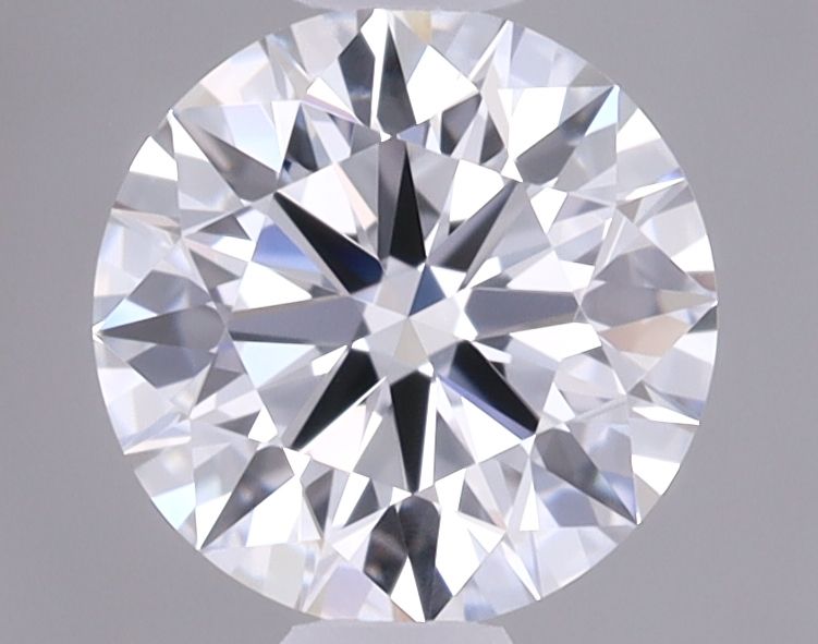 0.53 Carat Round Lab Diamond with  Cut Diamond in 14KT  view 1
