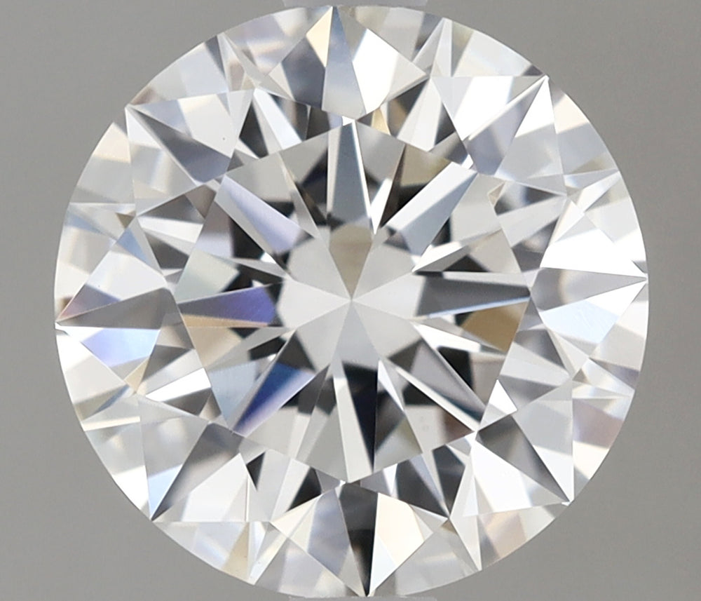 2.0 Carat Round Lab Diamond with  Cut Diamond in 14KT  view 1
