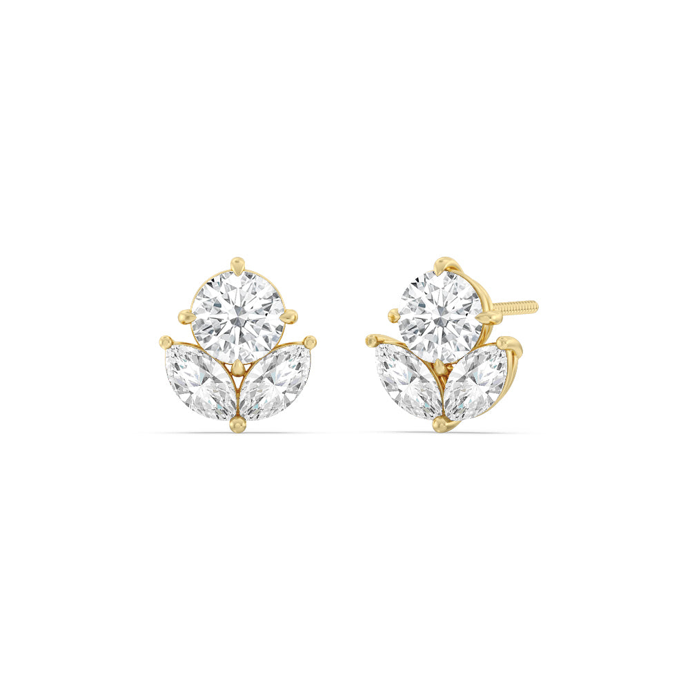 Women Gold Earring at Rs 5000/pair | Gold Earrings in Lucknow | ID:  14245030748