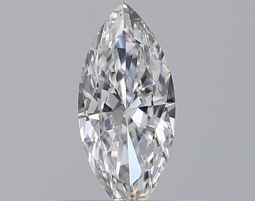 0.36 Carat Marquise Natural Diamond with  Cut Diamond in 14KT  view 1
