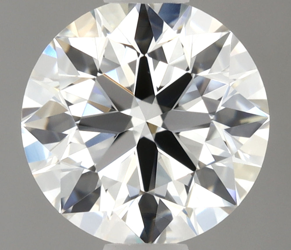 0.7 Carat Round Natural Diamond with  Cut Diamond in 14KT  view 1
