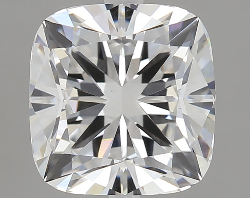 1.8 Carat Cushion Lab Diamond with  Cut Diamond in 14KT  view 1
