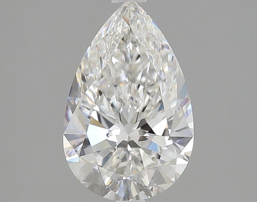 1.8 Carat Pear Lab Diamond with  Cut Diamond in 14KT  view 1
