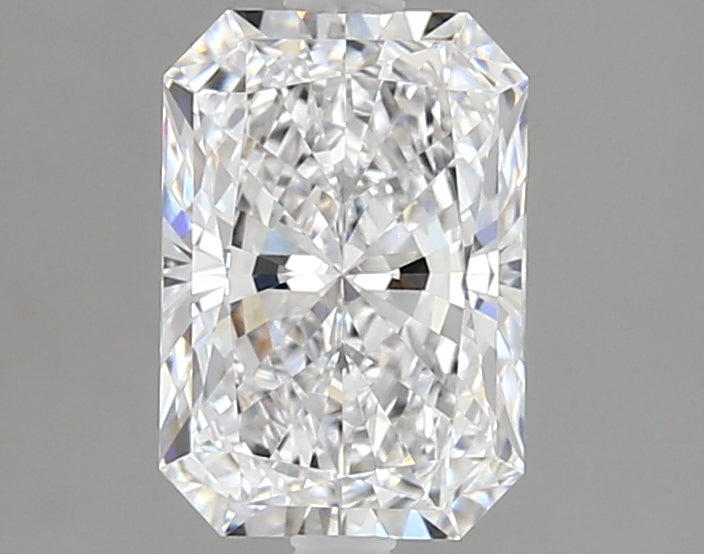 1.51 Carat Radiant Lab Diamond with  Cut Diamond in 14KT  view 1
