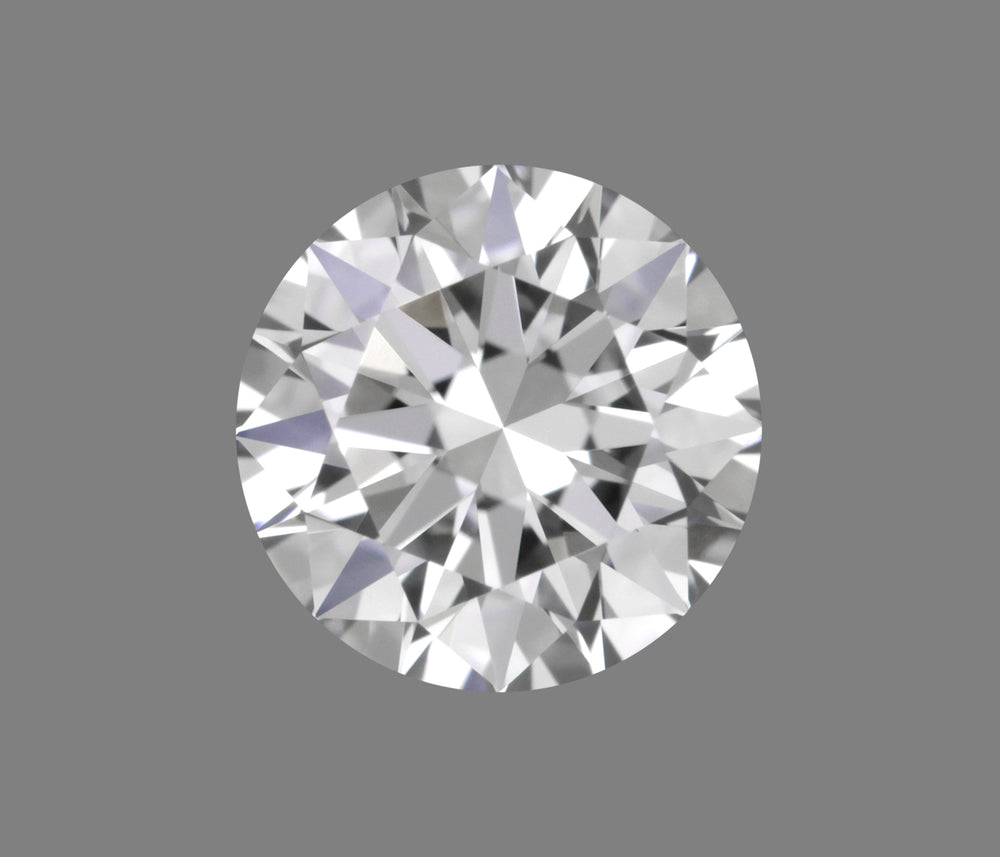 0.43 Carat Round Natural Diamond with  Cut Diamond in 14KT  view 1
