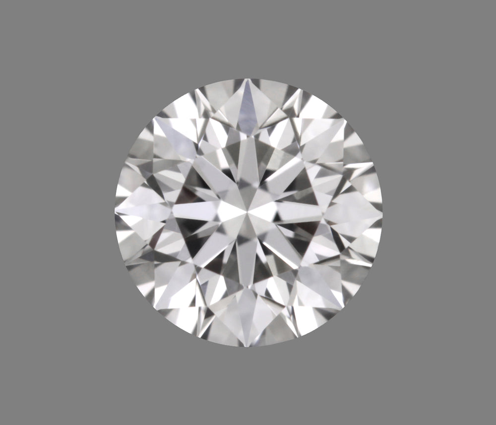 0.46 Carat Round Natural Diamond with  Cut Diamond in 14KT  view 1
