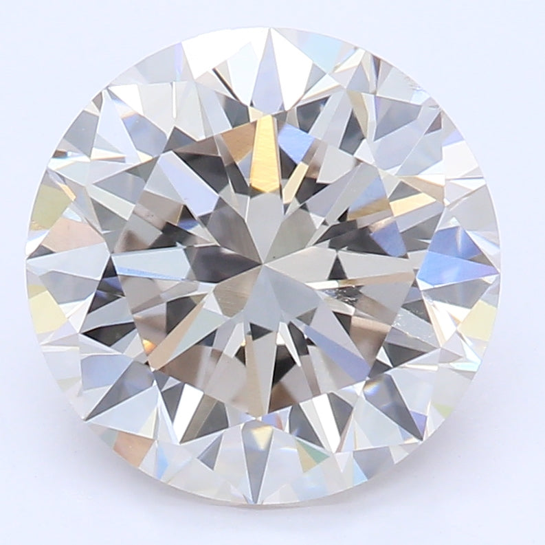 1.87 Carat Round Lab Diamond with  Cut Diamond in 14KT  view 1

