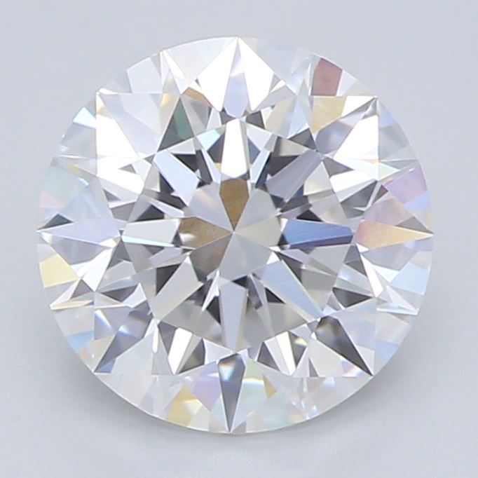 1.06 Carat Round Lab Diamond with  Cut Diamond in 14KT  view 1
