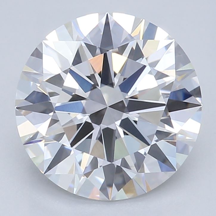 1.15 Carat Round Lab Diamond with  Cut Diamond in 14KT  view 1
