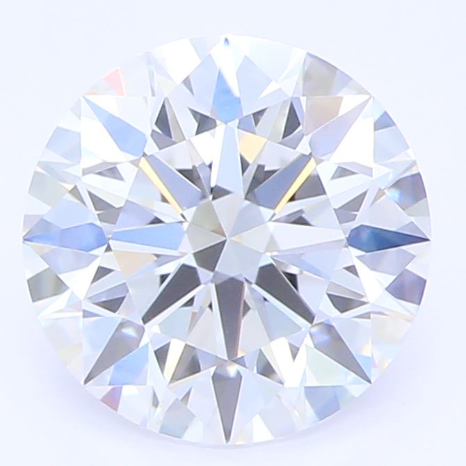 1.14 Carat Round Lab Diamond with  Cut Diamond in 14KT  view 1
