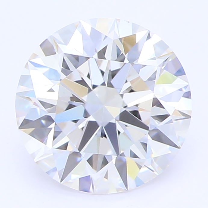 1.14 Carat Round Lab Diamond with  Cut Diamond in 14KT  view 1
