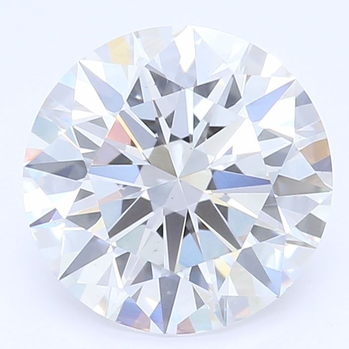 1.16 Carat Round Lab Diamond with  Cut Diamond in 14KT  view 1
