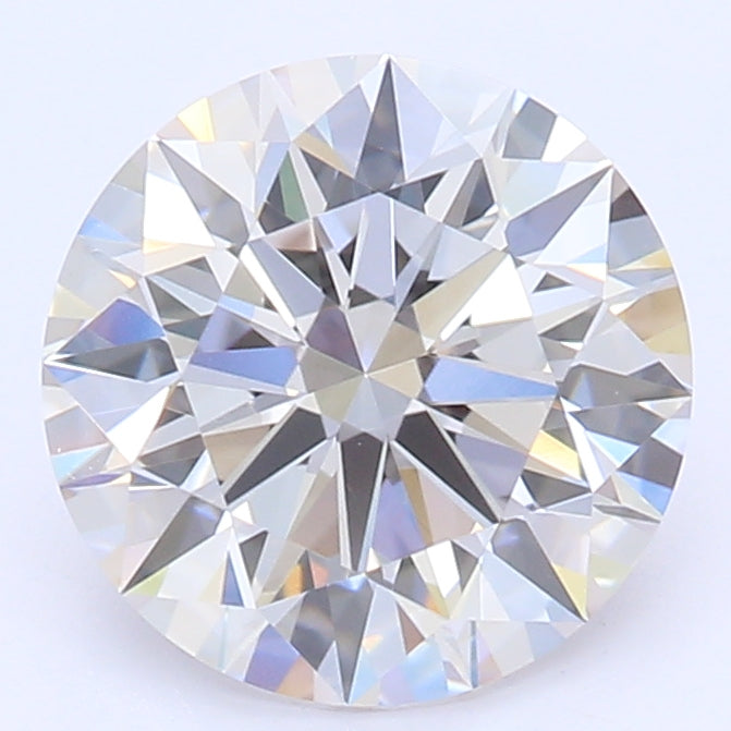 1.12 Carat Round Lab Diamond with  Cut Diamond in 14KT  view 1
