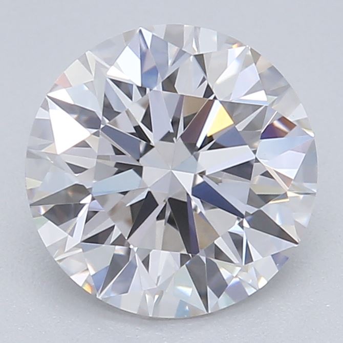 0.9 Carat Round Lab Diamond with  Cut Diamond in 14KT  view 1
