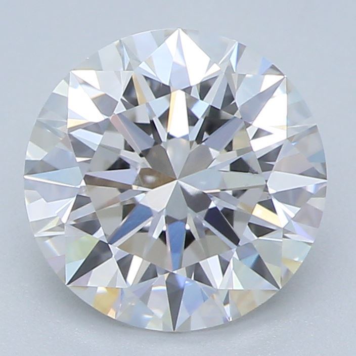 1.22 Carat Round Lab Diamond with  Cut Diamond in 14KT  view 1
