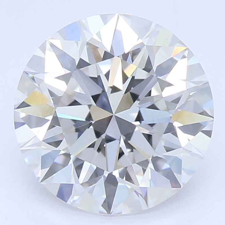 1.63 Carat Round Lab Diamond with  Cut Diamond in 14KT  view 1
