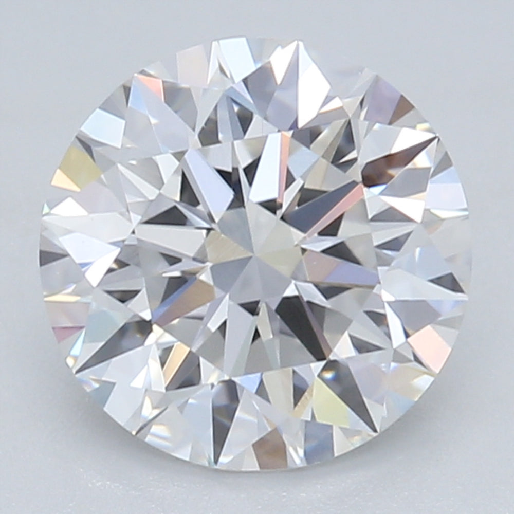 1.18 Carat Round Lab Diamond with  Cut Diamond in 14KT  view 1
