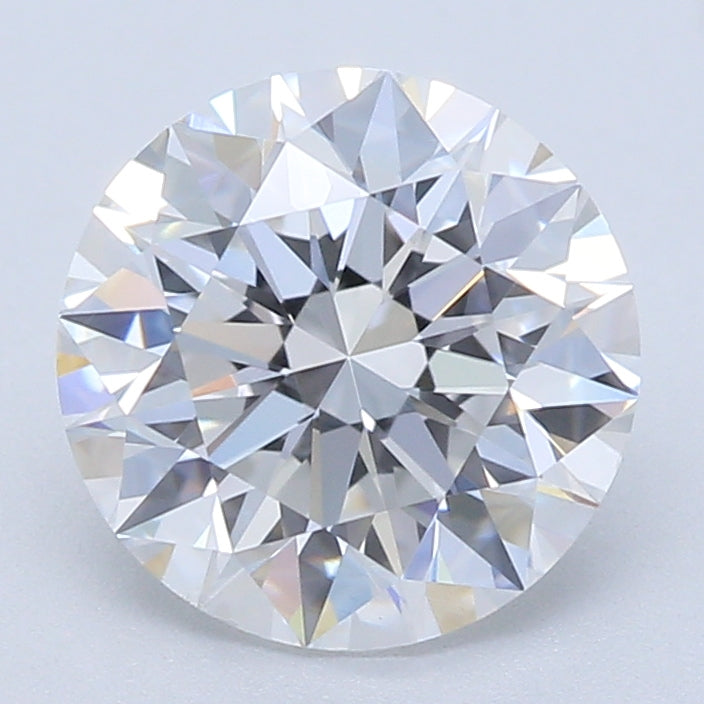 1.16 Carat Round Lab Diamond with  Cut Diamond in 14KT  view 1
