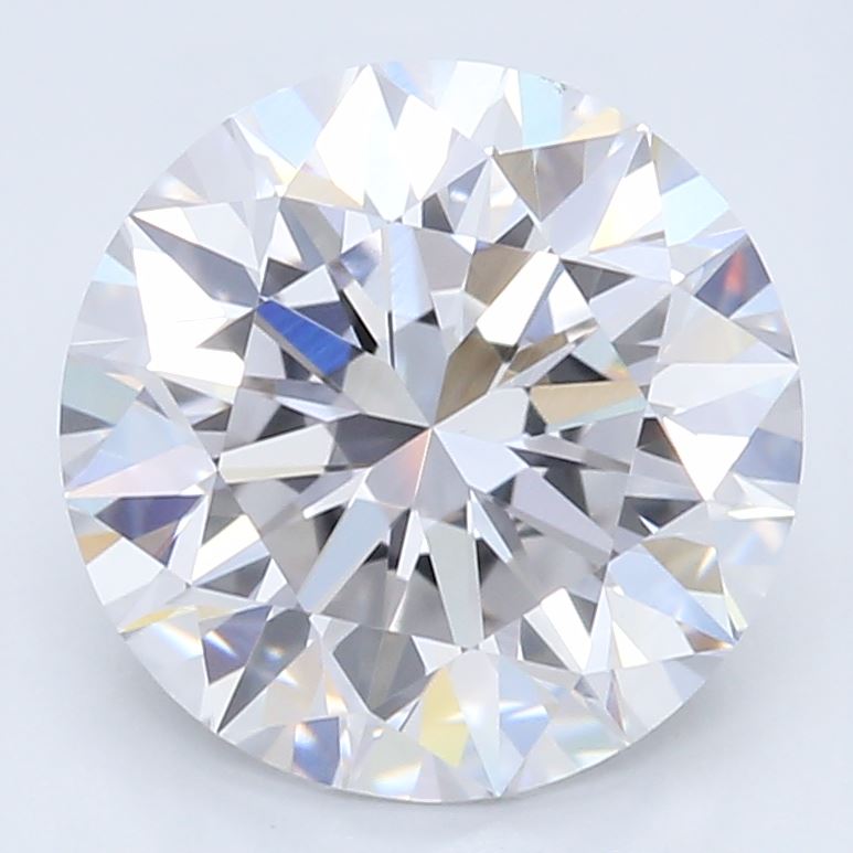 1.54 Carat Round Lab Diamond with  Cut Diamond in 14KT  view 1
