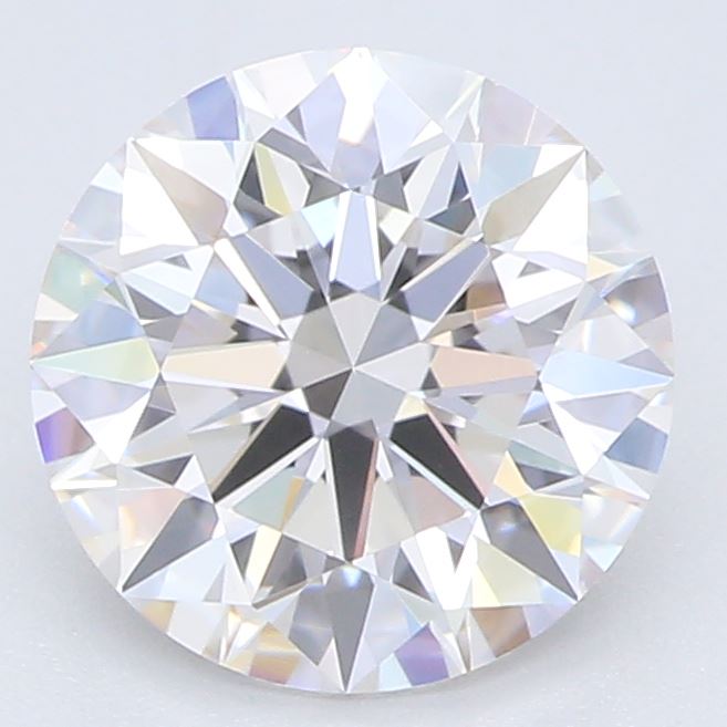 1.1 Carat Round Lab Diamond with  Cut Diamond in 14KT  view 1
