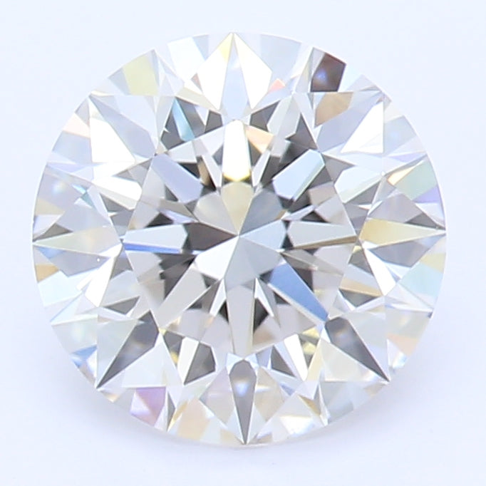 1.13 Carat Round Lab Diamond with  Cut Diamond in 14KT  view 1
