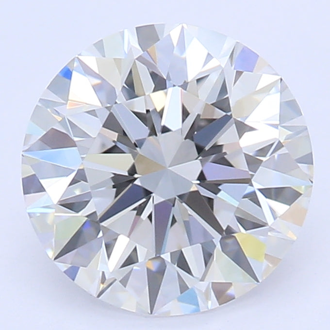 1.15 Carat Round Lab Diamond with  Cut Diamond in 14KT  view 1
