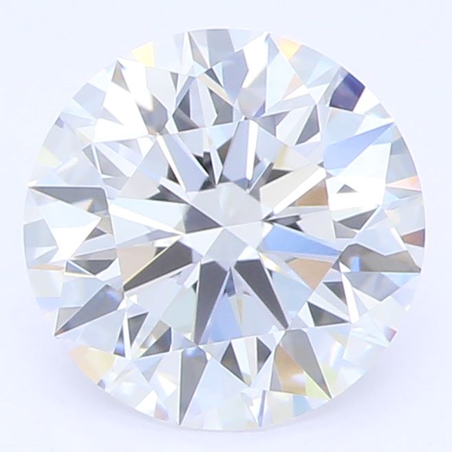1.07 Carat Round Lab Diamond with  Cut Diamond in 14KT  view 1
