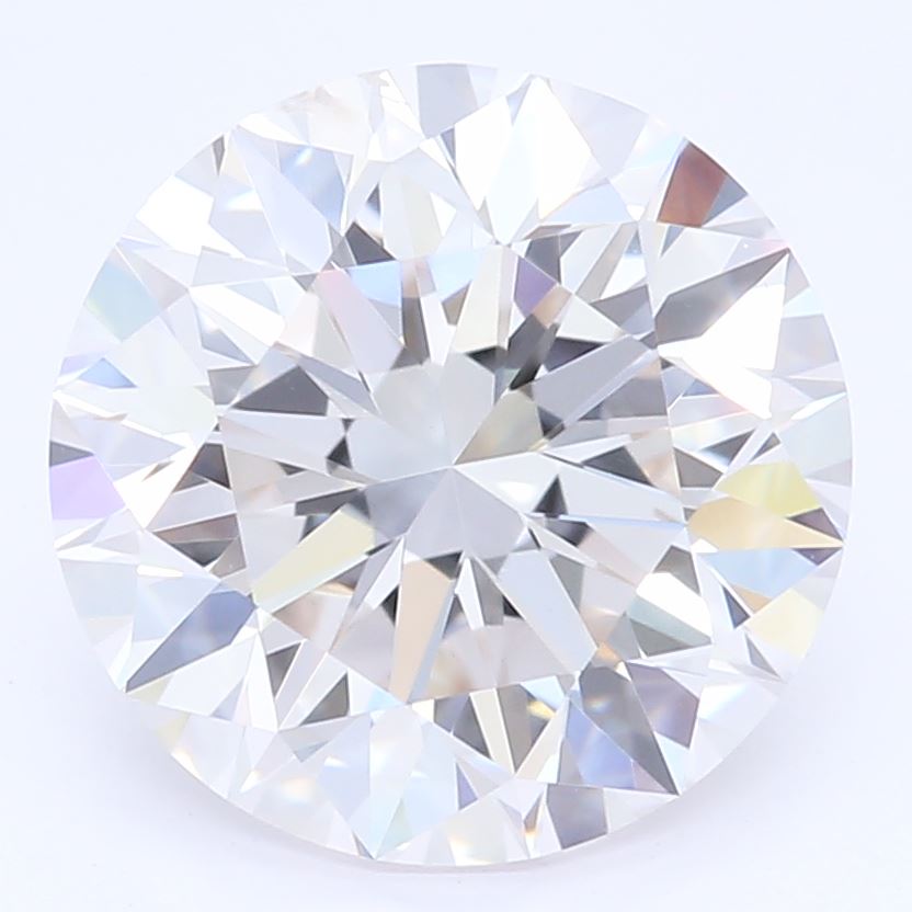 2.0 Carat Round Lab Diamond with  Cut Diamond in 14KT  view 1
