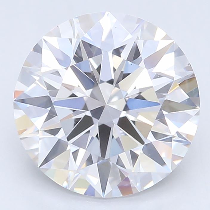 1.15 Carat Round Lab Diamond with  Cut Diamond in 14KT  view 1
