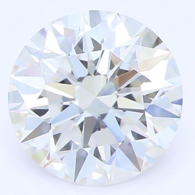 1.11 Carat Round Lab Diamond with  Cut Diamond in 14KT  view 1
