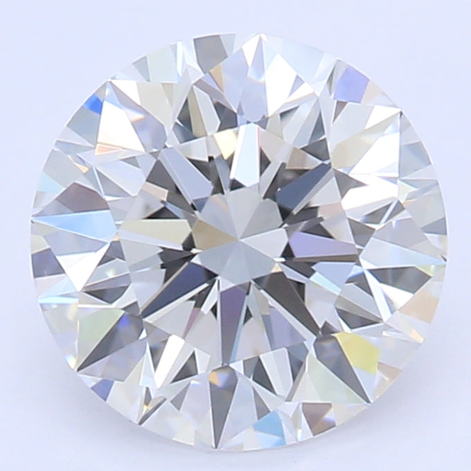 1.15 Carat Round Lab Diamond with  Cut Diamond in 14KT  view 1
