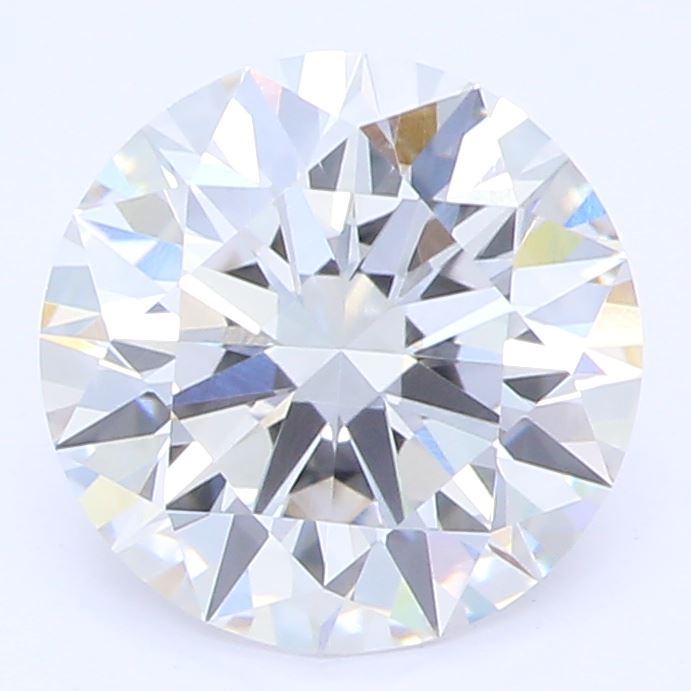 1.16 Carat Round Lab Diamond with  Cut Diamond in 14KT  view 1
