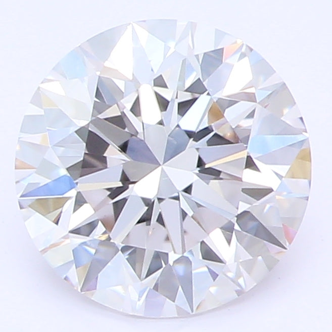 1.12 Carat Round Lab Diamond with  Cut Diamond in 14KT  view 1
